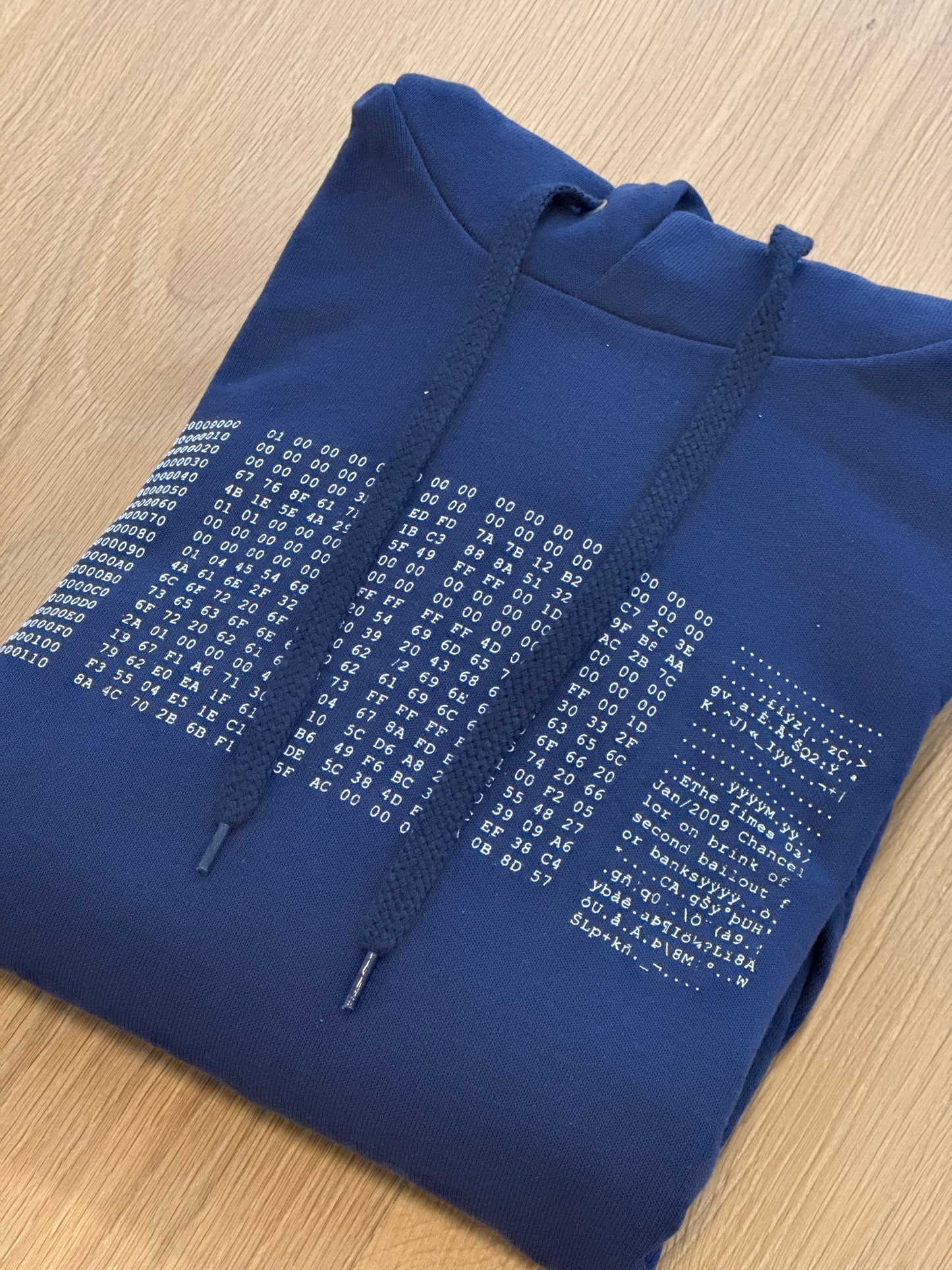 Genesis Block Hoodie Blue