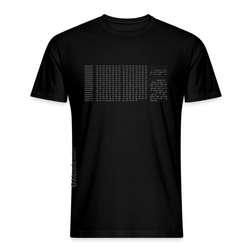 Bitcoin Genesis Block T-Shirt Black