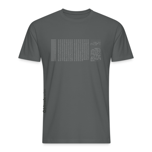 Bitcoin Genesis Block T-Shirt Grey
