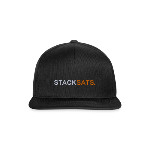 STACK SATS. Kappe Schwarz