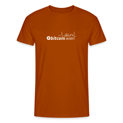 Bitcoin Wien Terracotta Herren T-Shirt