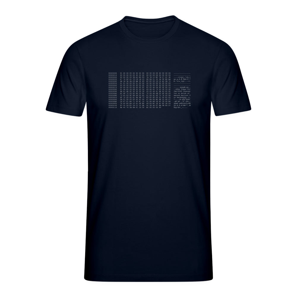 Block Zero Shirt Blau