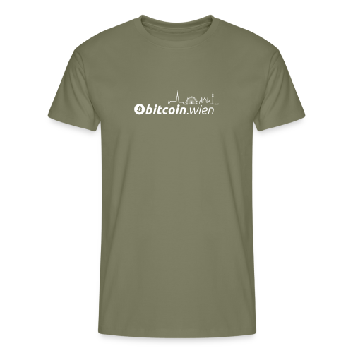 Bitcoin Wien Schwarzes Herren T-Shirt