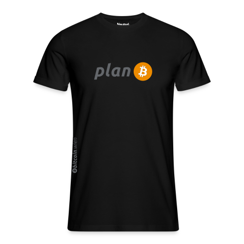 Plan B - Schwarzes Herren T-Shirt