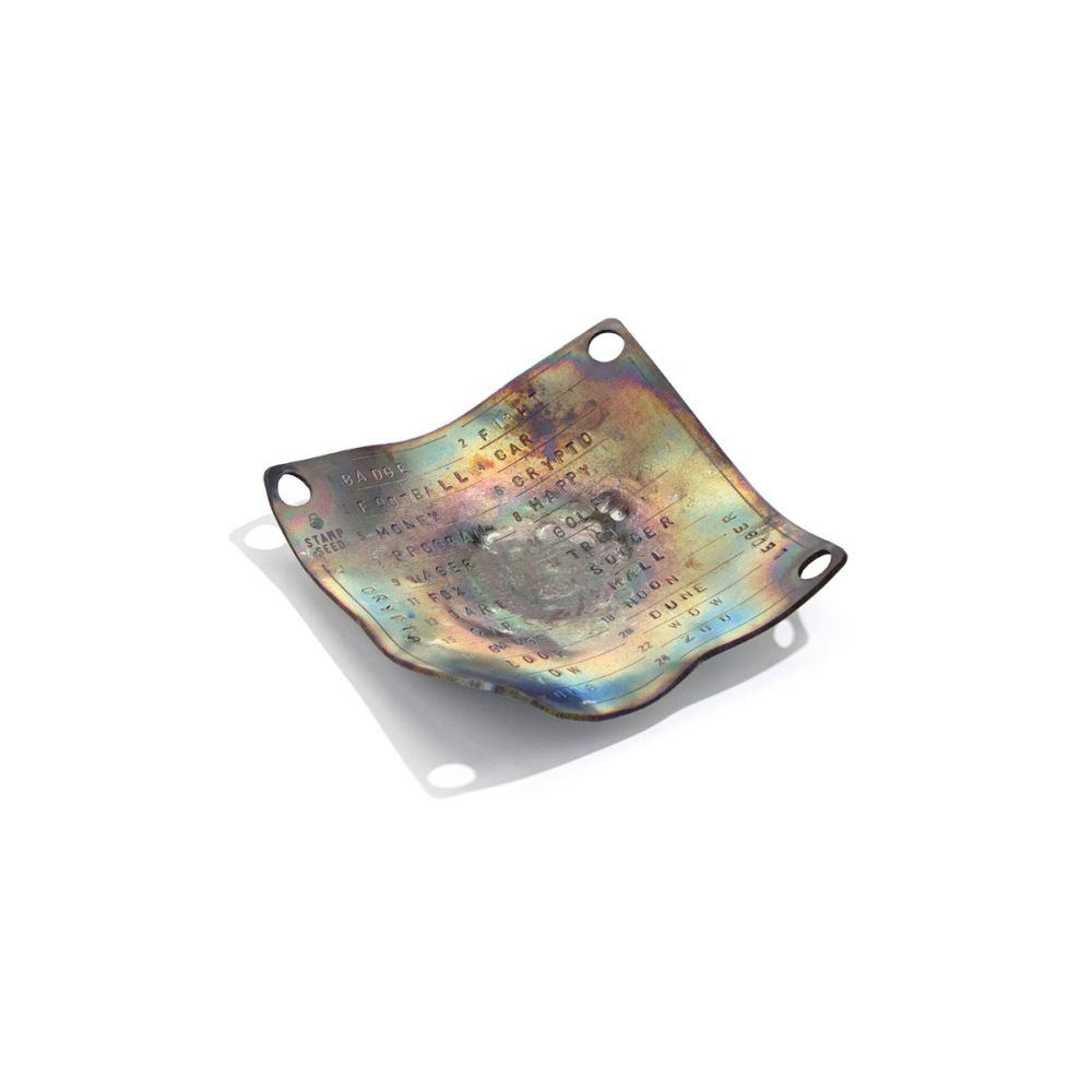 Stamp Seed Titanium Seed Plate, 24 words