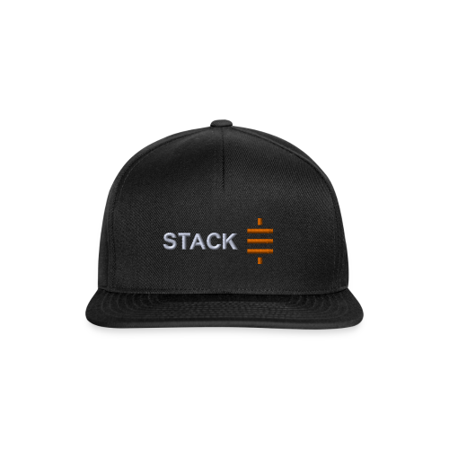 STACK SATS Logo Hat black
