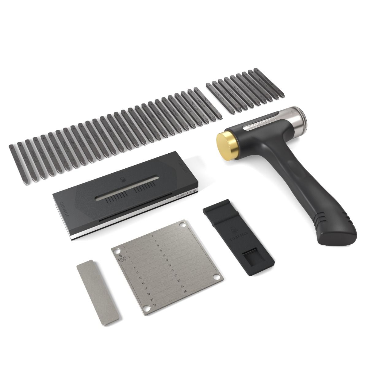 Stamp Seed Titanium Deluxe, 24 words