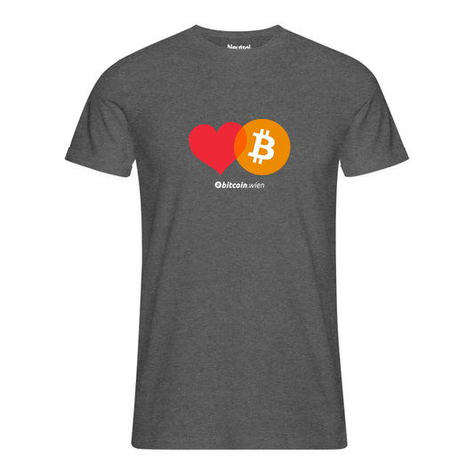 Heart Bitcoin Men's Shirt